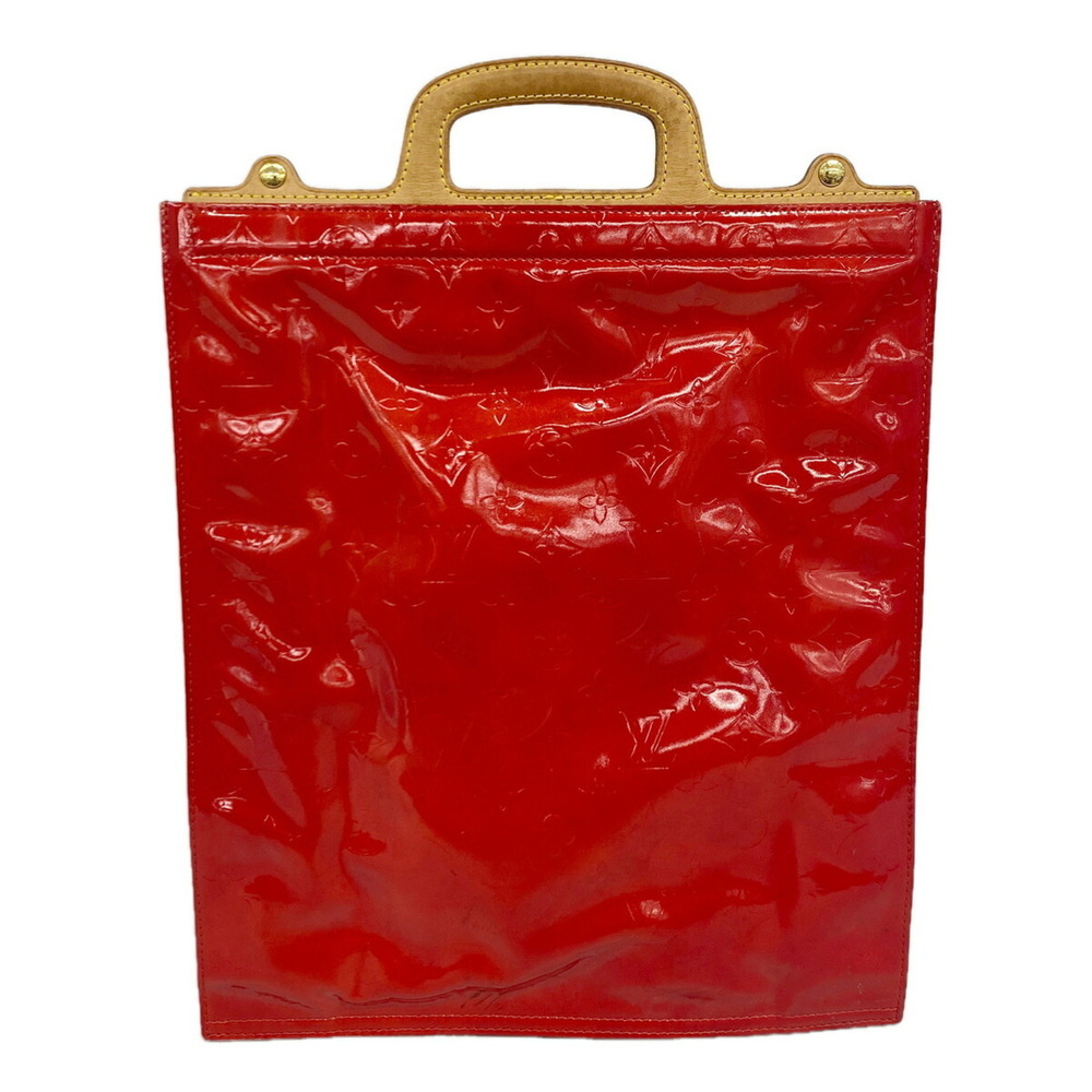 Louis Vuitton Vernis Stanton Handbag M91078 Rouge Ladies P3507803
